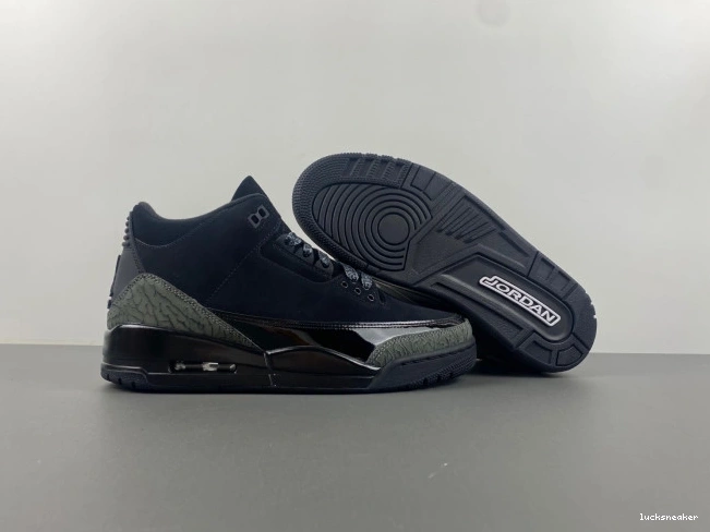 Rep LUCY 3 Black Retro CK9246-168 Cat Air Jordan 0714